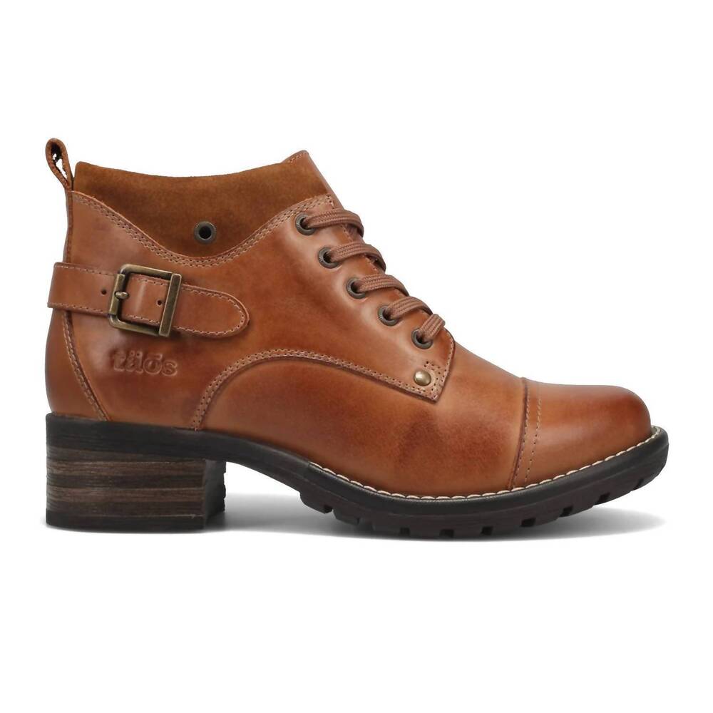 NEW TAOS women's mini crave ankle boot in brown